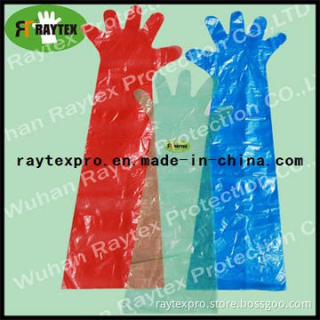 Disposable Nonwoven Plastic Long Gloves